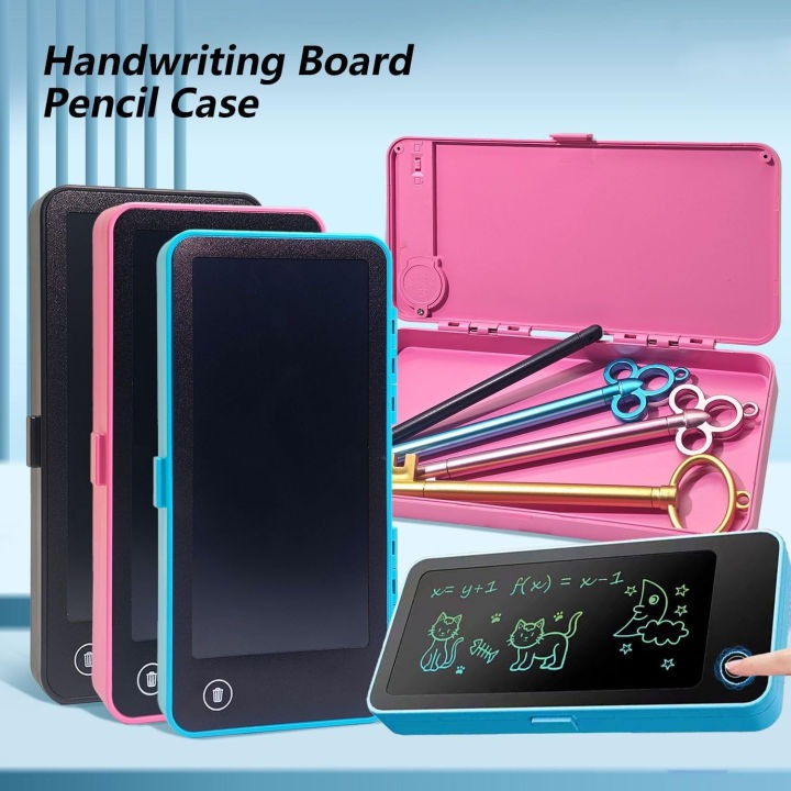 Kids Digital Drawing Board Pencil Case with Color Pen
