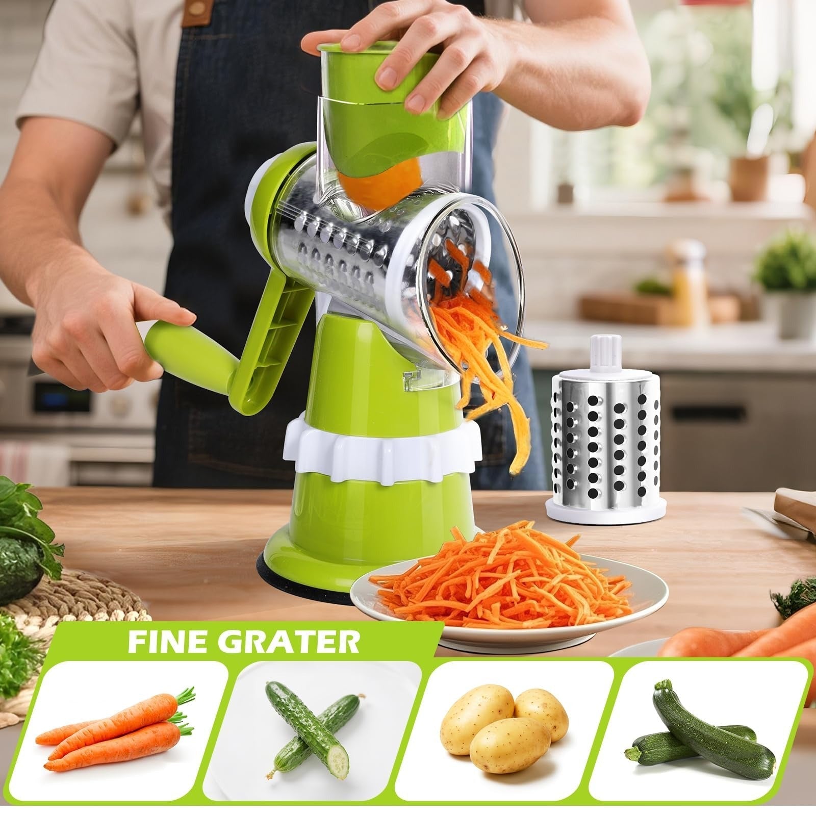 Multifunctional Vegetable Slicer Vegetable Slicer Manual Kitchen Grater