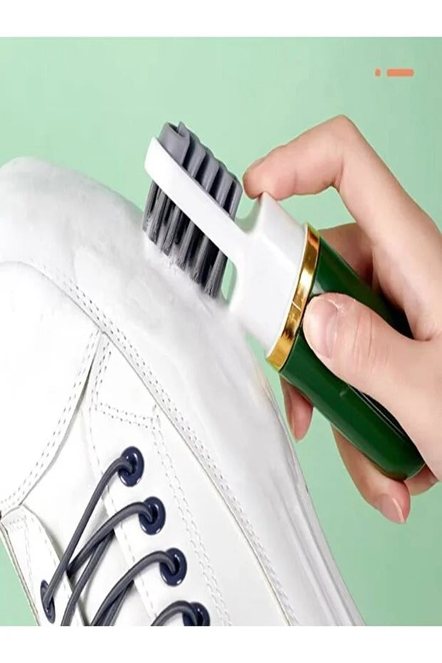 3 Function Shoe Cleaning Brush Travel Type Cleaning Pen Shoe Wiper Spray