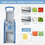 5 IN 1 Vegetable Cutter - Versatile Kitchen Tool for Slicing, Dicing, Chopping, and Julienne